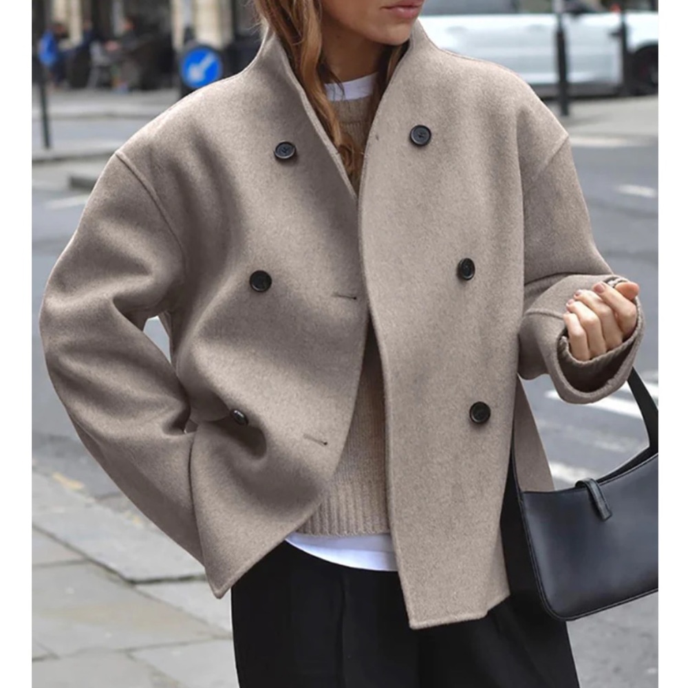 Oversized button down jacket brand new